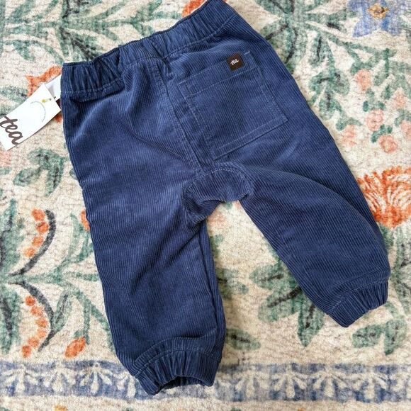 Tea Collection Corduroy Pants Navy Blue 3-6 Months NWT - Picture 5 of 5